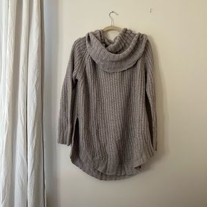 GUC - Grey tunic sweater with side slits